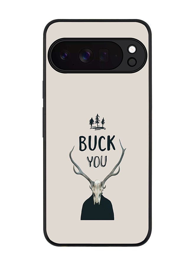 Stylizedd For Google Pixel 10 Pro Case,Slim fit Camera Protection, Shockproof Thin Phone cover  - Buck You - Image 1